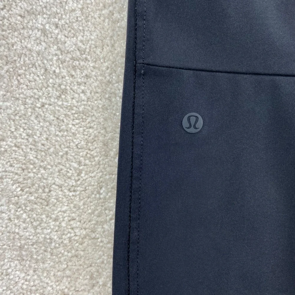 Lululemon ABC Joggers Mens Medium Black Warpstreme Tapered Cuffs Drawstring